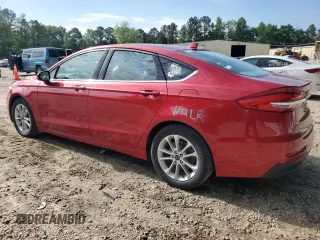 2020 Ford Fusion SE with VIN 3FA6P0HD2LR224300, listed as a Copart auction lot 56063025 with 43,468 mi miles and Salvage title. Bid and sale history available at DreamBid. Image 2.