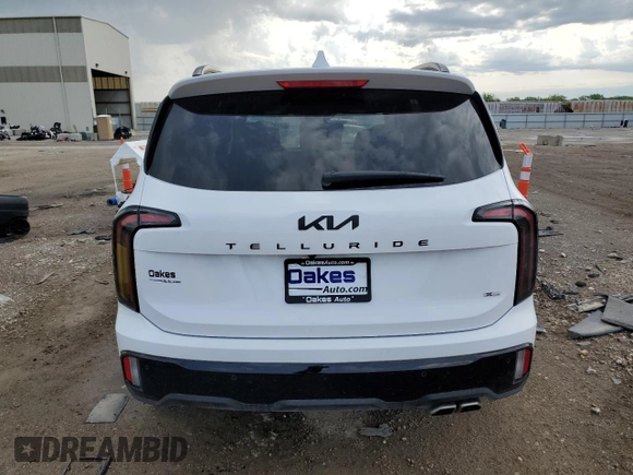 2025 Kia Telluride SX X-Line с VIN 5XYP5DGC0SG615829, выставлен на аукционе Copart как лот 54059675 с пробегом 5 337 миль миль и Списание • Salvage title. История ставок и продаж доступна на DreamBid. Изображение 6.