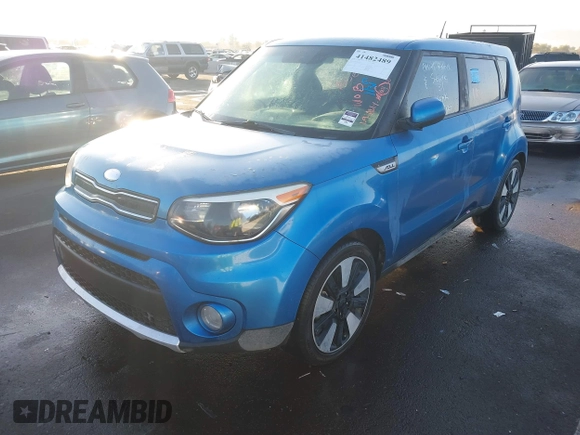 2017 Kia Soul + with VIN KNDJP3A50H7456773, listed as a IAAI auction lot 41482489 with 143,752 mi miles. Bid and sale history available at carsss.com. Image 17.