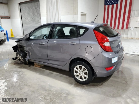 2013 Hyundai Accent GL with VIN KMHCT5AE6DU129091, listed as a Copart auction lot 52282095 with 203,493 mi miles and Salvage Title. Bid and sale history available at carsss.com. Image 2.