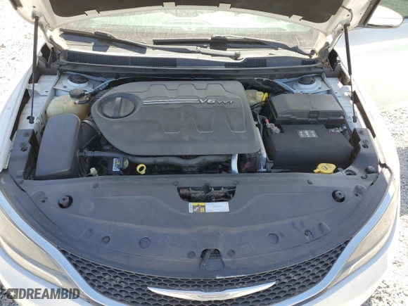 2015 Chrysler 200 C with VIN 1C3CCCEG9FN589416, listed as a Copart auction lot 49173945 with 127,461 mi miles and Salvage Title. Bid and sale history available at carsss.com. Image 11.
