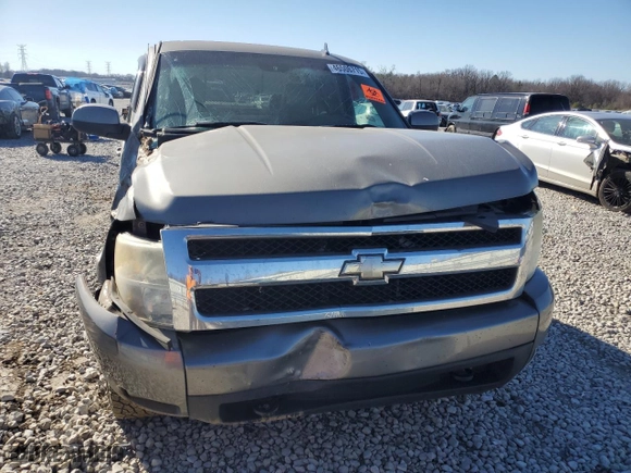 2008 Chevrolet Silverado 1500 LTZ with VIN 1GCEK19J48E196055, listed as a Copart auction lot 46506715 with 0 mi miles and Salvage Title. Bid and sale history available at carsss.com. Image 5.
