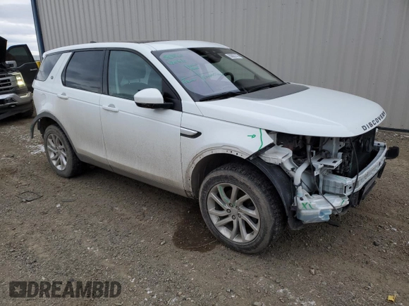 2017 Land Rover Discovery Sport HSE with VIN SALCR2BG7HH653875, listed as a Copart auction lot 80603143 with 57,188 mi miles and Salvage Title. Bid and sale history available at carsss.com. Image 4.