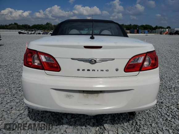 2008 Chrysler Sebring LX with VIN 1C3LC45K78N278208, listed as a Copart auction lot 52154595 with 174,459 mi miles and Salvage title. Bid and sale history available at DreamBid. Image 6.