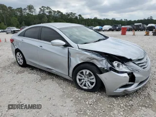 2012 Hyundai Sonata GLS with VIN 5NPEB4ACXCH452187, listed as a Copart auction lot 53274065 with 38,715 mi miles and Salvage Title. Bid and sale history available at carsss.com. Image 4.