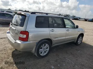 2006 Toyota Highlander Hybrid with VIN JTEDW21A160014092, listed as a Copart auction lot 69843364 with 119,839 mi miles and Salvage Title. Bid and sale history available at carsss.com. Image 3.