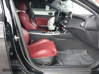 2020 Kia Stinger GT1 with VIN KNAE45LC5L6075904, listed as a IAAI auction lot 40870197 with 51,600 mi miles. Bid and sale history available at carsss.com. Image 5.