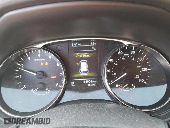 2016 Nissan Rogue SV with VIN 5N1AT2MV4GC868813, listed as a Copart auction lot 50340165 with 166,906 mi miles and Salvage Title. Bid and sale history available at DreamBid. Image 9.