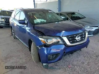 2020 Nissan Pathfinder S z VIN 5N1DR2AN1LC640584, wystawiony jako Copart lot #52399575 z przebiegiem 63 876 mil mil oraz Szkoda całkowita • Salvage title. Historia ofert i sprzedaży dostępna na DreamBid. Obrazek 12.