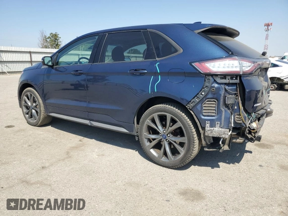 2017 Ford Edge Sport with VIN 2FMPK4AP0HBC65387, listed as a Copart auction lot 52206995 with 59,045 mi miles and Salvage Title. Bid and sale history available at carsss.com. Image 2.