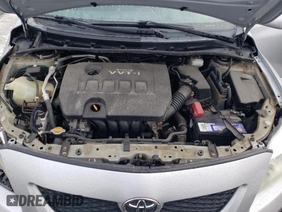 2010 Toyota Corolla with VIN 2T1BU4EE8AC265460, listed as a Copart auction lot 52155605 with 151,510 mi miles and Salvage title. Bid and sale history available at DreamBid. Image 11.