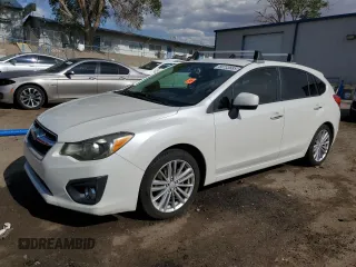 2012 Subaru Impreza Limited with VIN JF1GPAG66CH236755, listed as a Copart auction lot 58733685 with 112,697 mi miles and Salvage title. Bid and sale history available at DreamBid. Image 1.