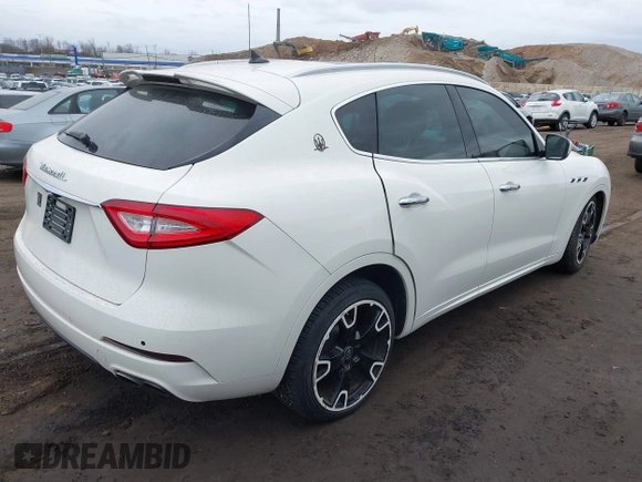 2017 Maserati Levante S with VIN ZN661YUS1HX230522, listed as a IAAI auction lot 41716793 with 73,410 mi miles and . Bid and sale history available at DreamBid. Image 4.