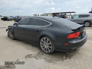 2013 Audi A7 3.0 Prestige with VIN WAU3GAFC2DN077569, listed as a Copart auction lot 53338014 with 122,040 mi miles and Salvage Title. Bid and sale history available at carsss.com. Image 2.