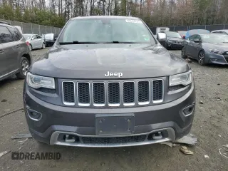 2015 Jeep Grand Cherokee Overland with VIN 1C4RJFCG0FC848046, listed as a Copart auction lot 49514795 with 212,688 mi miles and Clean title. Bid and sale history available at DreamBid. Image 5.