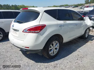 2014 Nissan Murano SL with VIN JN8AZ1MU7EW416312, listed as a IAAI auction lot 41991412 with 186,464 mi miles. Bid and sale history available at carsss.com. Image 4.