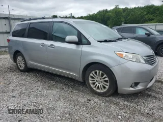 2016 Toyota Sienna XLE with VIN 5TDYK3DC8GS707910, listed as a Copart auction lot 58418535 with 161,527 mi miles and Salvage title. Bid and sale history available at DreamBid. Image 4.