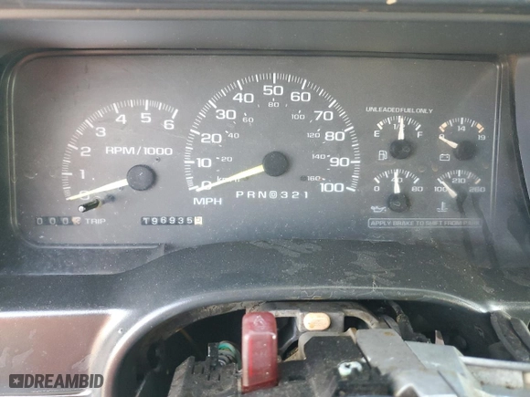 1999 Chevrolet Tahoe with VIN 1GNEC13R6XJ364173, listed as a Copart auction lot 88271575 with 196,935 mi miles and Salvage Title. Bid and sale history available at carsss.com. Image 9.