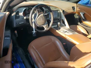 2014 Chevrolet Corvette 3LT with VIN 1G1YE2D72E5108811, listed as a Copart auction lot 74807174 with 57,060 mi miles and Salvage Title. Bid and sale history available at carsss.com. Image 8.