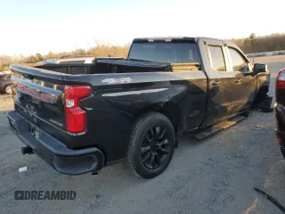 2019 Chevrolet Silverado 1500 Custom with VIN 1GCRYBEH8KZ275382, listed as a Copart auction lot 81099864 with 61,725 mi miles and Salvage Title. Bid and sale history available at DreamBid. Image 3.