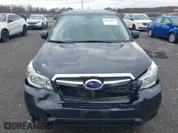 2015 Subaru Forester Touring with VIN JF2SJAWC0FH585722, listed as a IAAI auction lot 41734016 with 90,728 mi miles and . Bid and sale history available at DreamBid. Image 12.