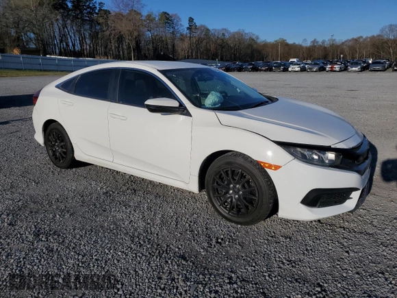 2018 Honda Civic Sedan LX with VIN 19XFC2F56JE004353, listed as a Copart auction lot 49499755 with 83,465 mi miles and Salvage Title. Bid and sale history available at carsss.com. Image 4.