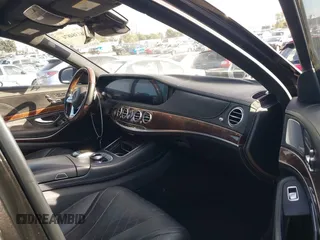 2018 Mercedes-Benz S 560 with VIN WDDUG8DB0JA385097, listed as a IAAI auction lot 41384874 with 76,423 mi miles and . Bid and sale history available at carsss.com. Image 5.