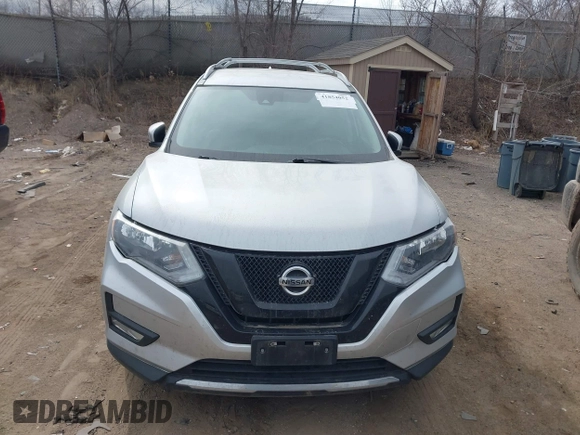 2017 Nissan Rogue SL with VIN 5N1AT2MV8HC770837, listed as a IAAI auction lot 41854052 with 71,537 mi miles. Bid and sale history available at carsss.com. Image 12.