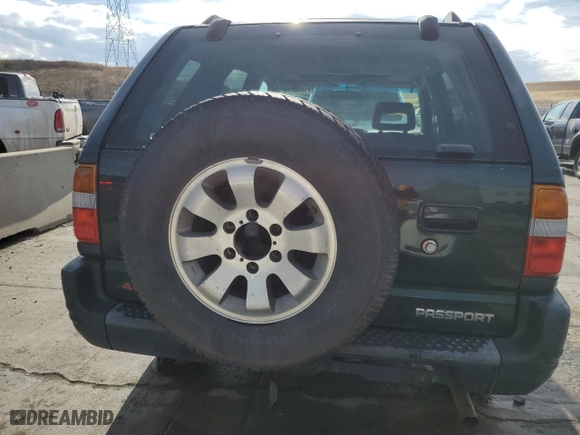 1998 Honda Passport LX with VIN 4S6CM58W2W4403473, listed as a Copart auction lot 66621474 with 154,892 mi miles and Clean Title. Bid and sale history available at carsss.com. Image 6.