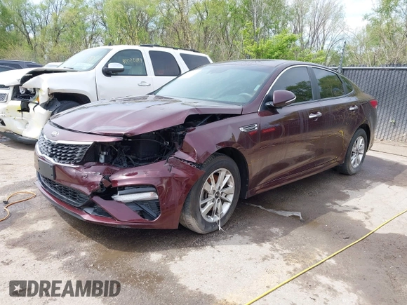 2019 Kia Optima LX with VIN 5XXGT4L39KG277217, listed as a IAAI auction lot 40220142 with 139,755 mi miles. Bid and sale history available at carsss.com. Image 17.