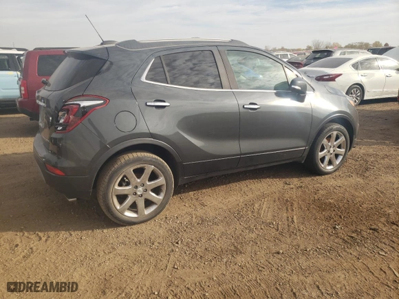 2017 Buick Encore Premium with VIN KL4CJDSB6HB019968, listed as a Copart auction lot 77191134 with 91,980 mi miles and Salvage Title. Bid and sale history available at carsss.com. Image 3.