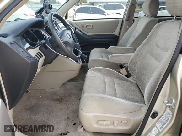 2001 Toyota Highlander z VIN JTEGD21A110019577, wystawiony jako Copart lot #52251105 z przebiegiem 191 847 mil mil oraz Szkoda całkowita • Salvage title. Historia ofert i sprzedaży dostępna na DreamBid. Obrazek 7.