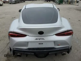 2021 Toyota GR Supra 3.0 with VIN WZ1DB0C0XMW039660, listed as a Copart auction lot 86909354 with 30,272 mi miles and Salvage Title. Bid and sale history available at carsss.com. Image 6.