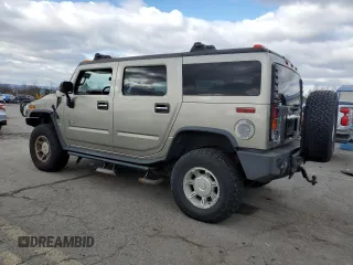 2003 Hummer H2 with VIN 5GRGN23U33H130871, listed as a Copart auction lot 83377484 with 186,126 mi miles and Clean Title. Bid and sale history available at carsss.com. Image 2.