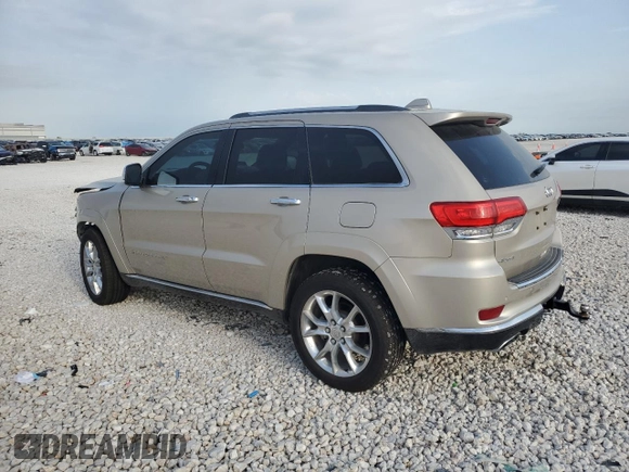2015 Jeep Grand Cherokee Summit with VIN 1C4RJFJG3FC849534, listed as a Copart auction lot 53039595 with 155,567 mi miles and Salvage Title. Bid and sale history available at DreamBid. Image 2.
