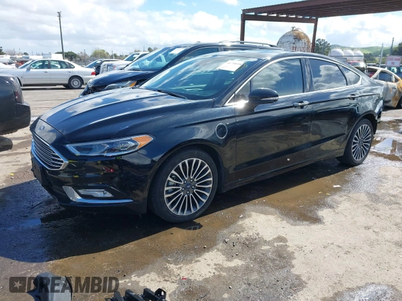 2017 Ford Fusion Titanium with VIN 3FA6P0SU0HR277268, listed as a IAAI auction lot 41798990 with 140,452 mi miles and . Bid and sale history available at DreamBid. Image 18.