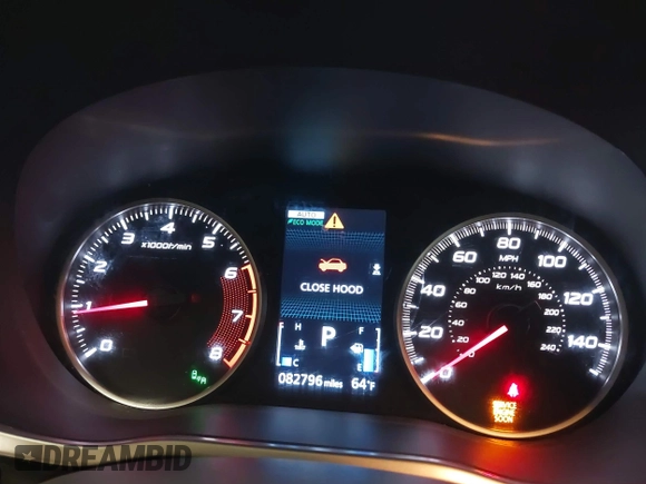 2018 Mitsubishi Eclipse Cross SE with VIN JA4AT5AA9JZ038799, listed as a IAAI auction lot 41858330 with 82,796 mi miles and . Bid and sale history available at DreamBid. Image 7.
