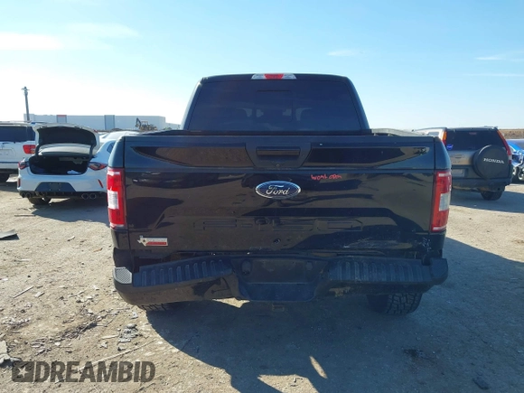 2018 Ford F-150 XL with VIN 1FTEW1E54JKF34266, listed as a IAAI auction lot 41582541 with 81,197 mi miles. Bid and sale history available at carsss.com. Image 6.