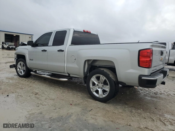 2018 Chevrolet Silverado 1500 Custom with VIN 1GCRCPEC6JZ354984, listed as a Copart auction lot 86601784 with 0 mi miles and Salvage Title. Bid and sale history available at carsss.com. Image 2.