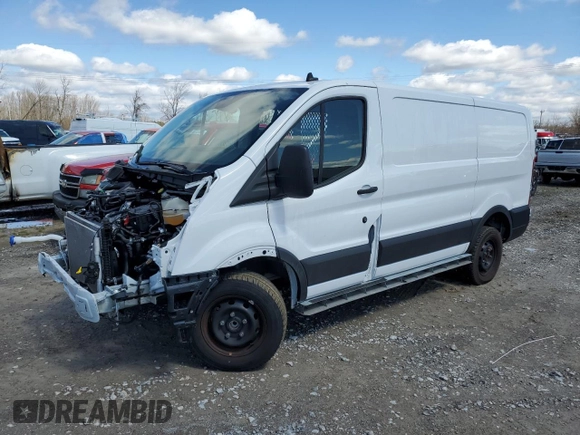 2023 Ford Transit Cargo with VIN 1FTBR1Y84PKA51644, listed as a Copart auction lot 54068155 with 12,978 mi miles and Clean Title. Bid and sale history available at DreamBid. Image 1.