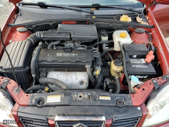 2004 Suzuki Forenza S with VIN KL5JD52Z94K061669, listed as a Copart auction lot 81585854 with 80,186 mi miles and Salvage Title. Bid and sale history available at carsss.com. Image 11.