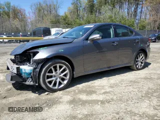 2013 Lexus IS with VIN JTHCF5C25D2036068, listed as a Copart auction lot 52014305 with 130,819 mi miles and Salvage Title. Bid and sale history available at carsss.com. Image 1.