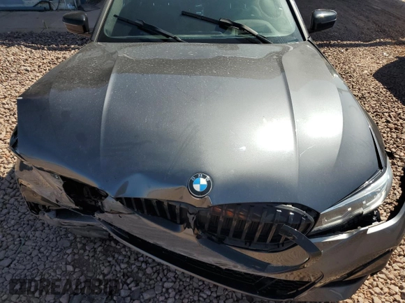 2021 BMW 3 Series 330i with VIN 3MW5R1J06M8B67021, listed as a Copart auction lot 49488195 with 67,806 mi miles and Salvage Title. Bid and sale history available at carsss.com. Image 11.