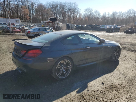 2015 BMW M6 with VIN WBSLX9C58FD160643, listed as a Copart auction lot 49293955 with 87,568 mi miles and Salvage Title. Bid and sale history available at carsss.com. Image 3.