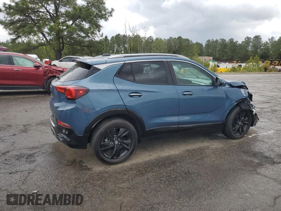 2024 Buick Encore GX Sport Touring with VIN KL4AMDSL5RB159440, listed as a Copart auction lot 51978975 with 8,343 mi miles and Salvage title. Bid and sale history available at DreamBid. Image 3.