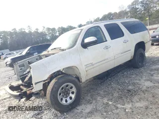 2011 GMC Yukon XL Denali with VIN 1GKS2MEF5BR201581, listed as a Copart auction lot 86707554 with 0 mi miles and Salvage Title. Bid and sale history available at carsss.com. Image 1.