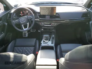 2022 Audi SQ5 Premium Plus with VIN WA1B4AFY0N2028466, listed as a Copart auction lot 84747134 with 29,154 mi miles and Salvage Title. Bid and sale history available at DreamBid. Image 8.