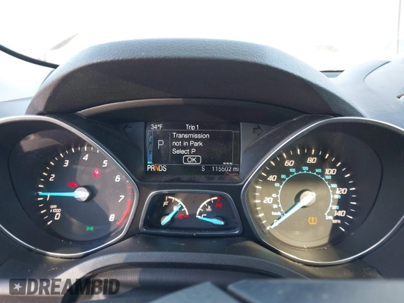 2014 Ford Escape Titanium with VIN 1FMCU9J94EUC50534, listed as a IAAI auction lot 41040341 with 115,502 mi miles. Bid and sale history available at carsss.com. Image 7.
