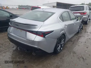 2022 Lexus IS 350 F Sport with VIN JTHGZ1E29N5023662, listed as a IAAI auction lot 42346194 with 53,996 mi miles and . Bid and sale history available at DreamBid. Image 4.