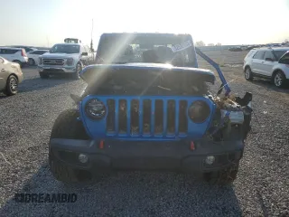 2021 Jeep Gladiator Rubicon z VIN 1C6JJTBGXML551111, wystawiony jako Copart lot #52538935 z przebiegiem Nie podano mil oraz Szkoda całkowita • Salvage title. Historia ofert i sprzedaży dostępna na DreamBid. Obrazek 5.